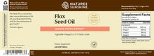 Load image into Gallery viewer, Flax Seed Oil w/Lignans