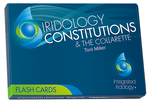 Iridology Constitutions Flash Cards
