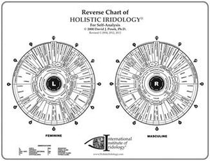 Reverse Iris Chart (Self-Exam)
