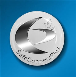 Mega Technology Shield: SCP Silver on White