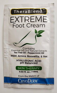 Extreme Foot Cream Travel Packets 0.33 fl oz.